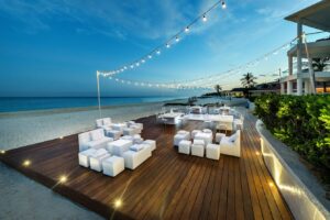 playacar palace beach deck
