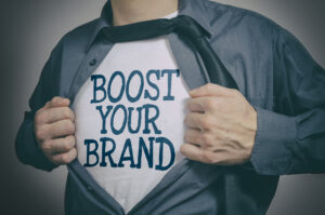 boost your brand on a t-shirt