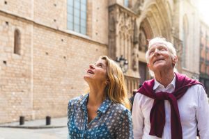 retirees traveling in europe
