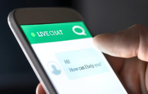 chatbot on cell phone